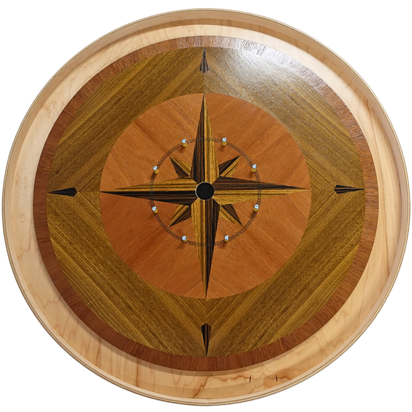 Solomon's Glory - Hand Inlay Crokinole Boards