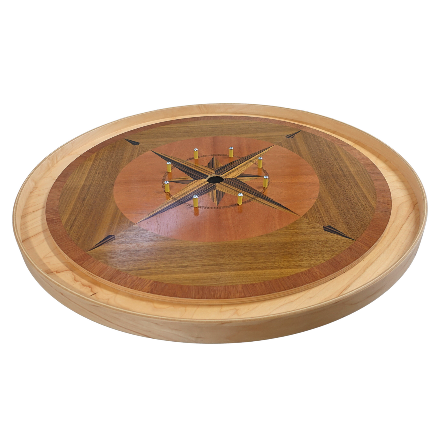 Solomon's Glory - Hand Inlay Crokinole Boards