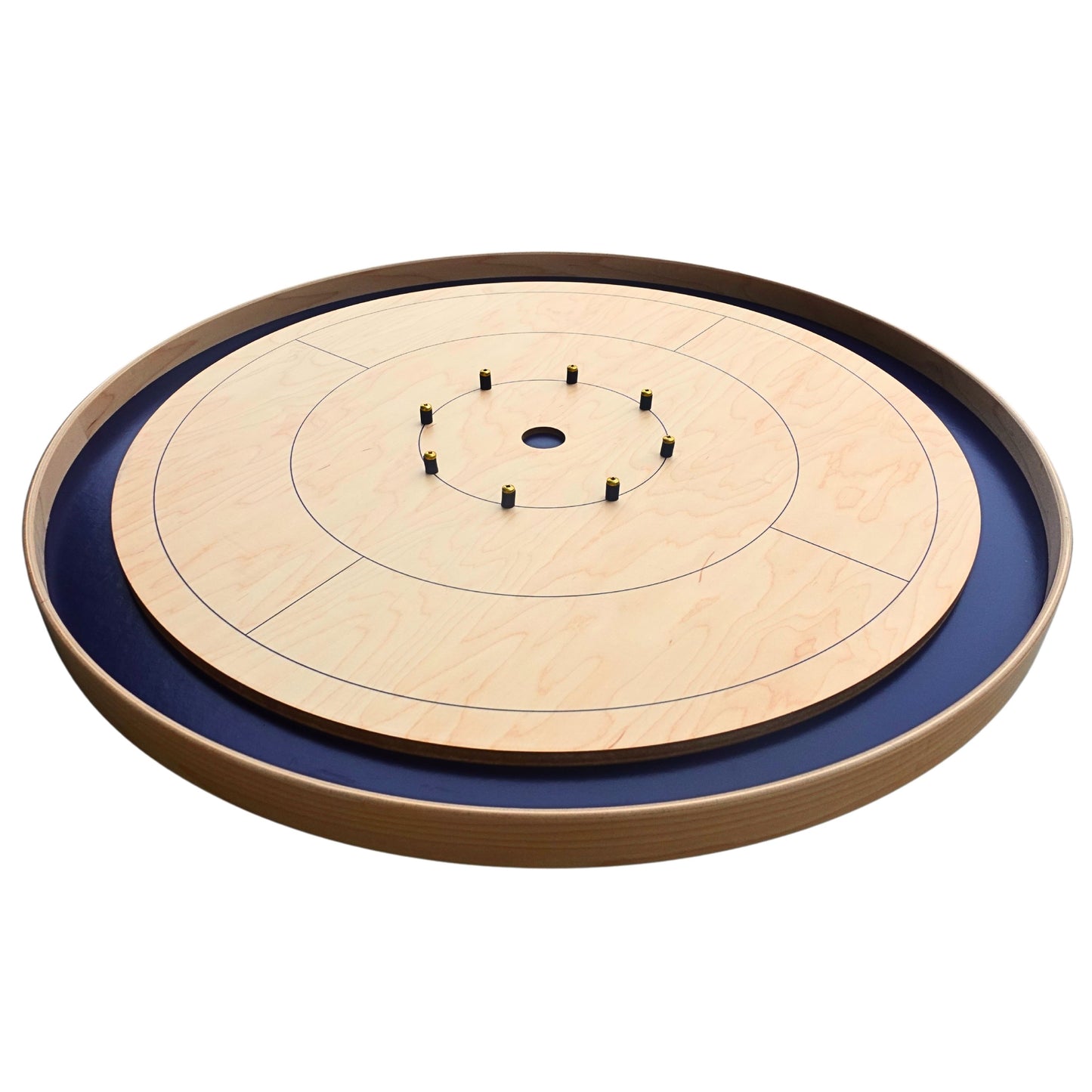 The Royal Navy Board by Crokinole Canada - Tournament Board Game Set - Meets NCA Standards