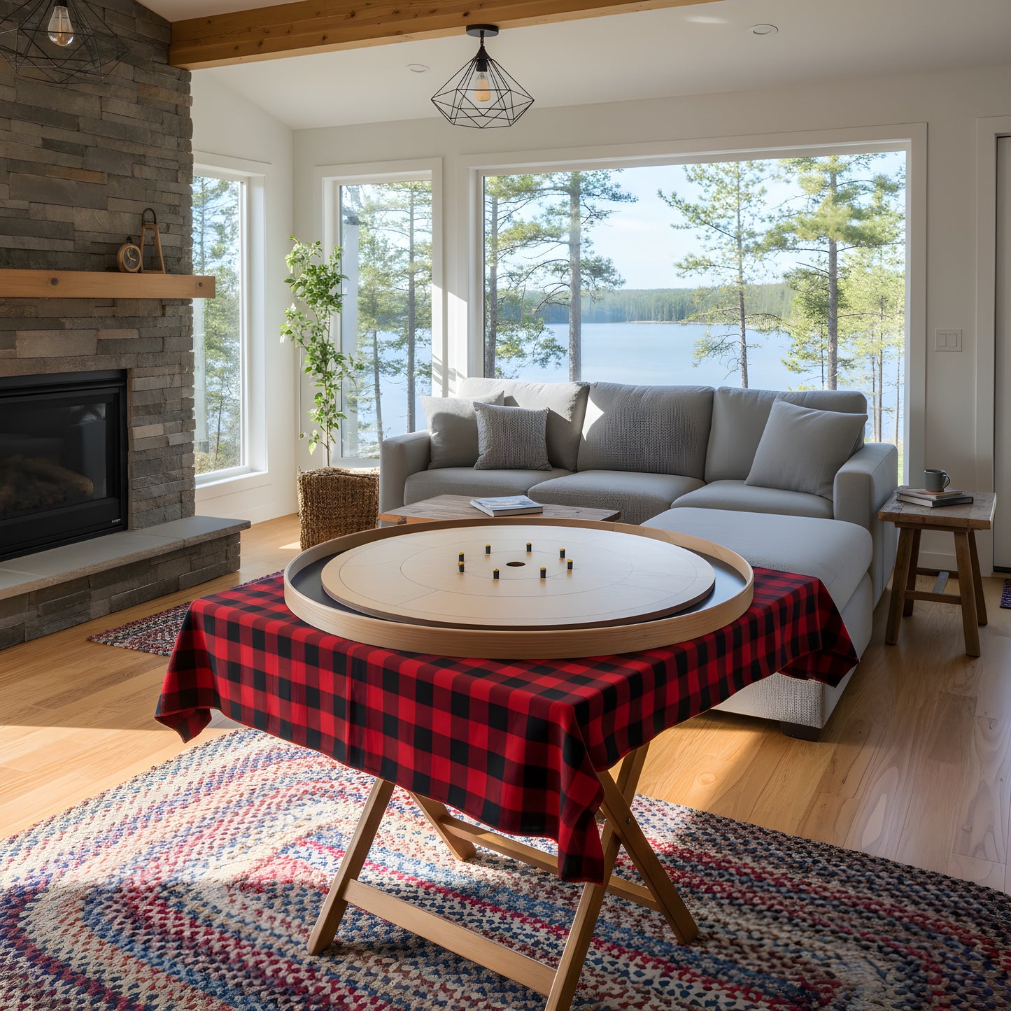 Crokinole Canada - トーナメント ボード ゲーム キット