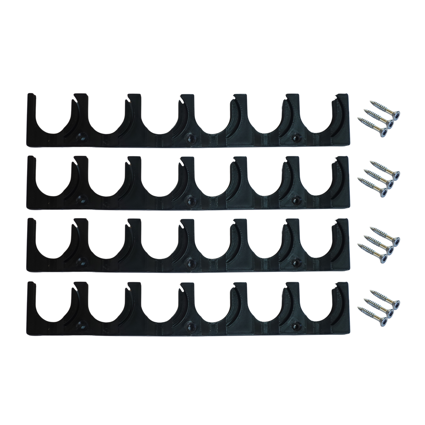 Locked N' Loaded - Pack of 4 Mountable Crokinole Disc Units for Round & Octagon Boards
