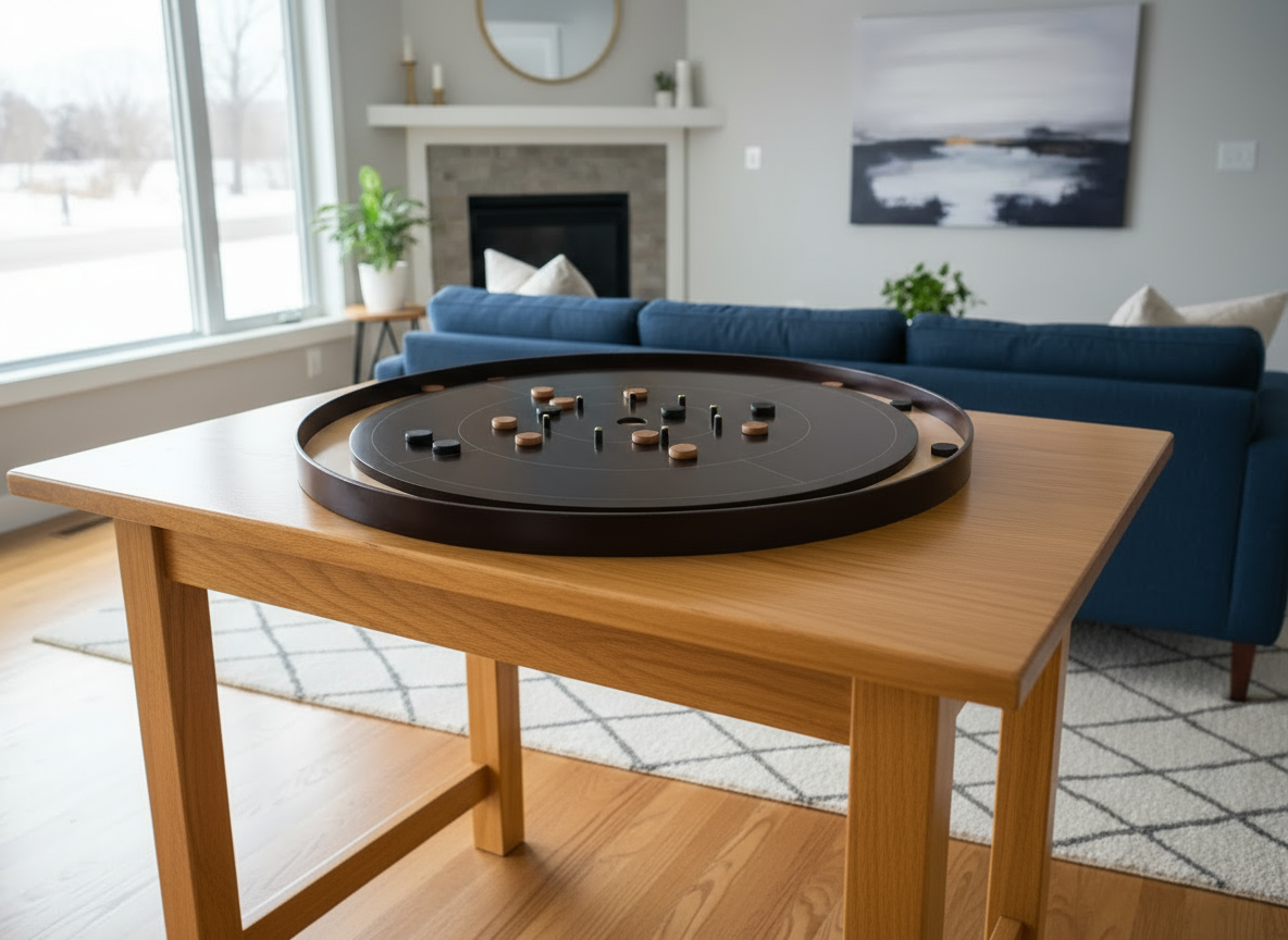 The Tracey Gray Rock Championship - Kit de jeu de société Tournament Crokinole