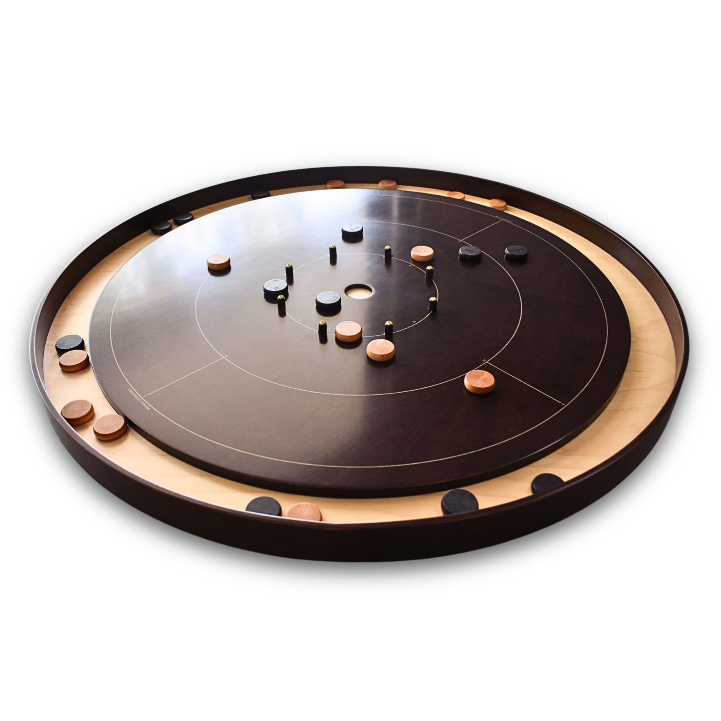 The Tracey Gray Rock Championship - Kit de jeu de société Tournament Crokinole