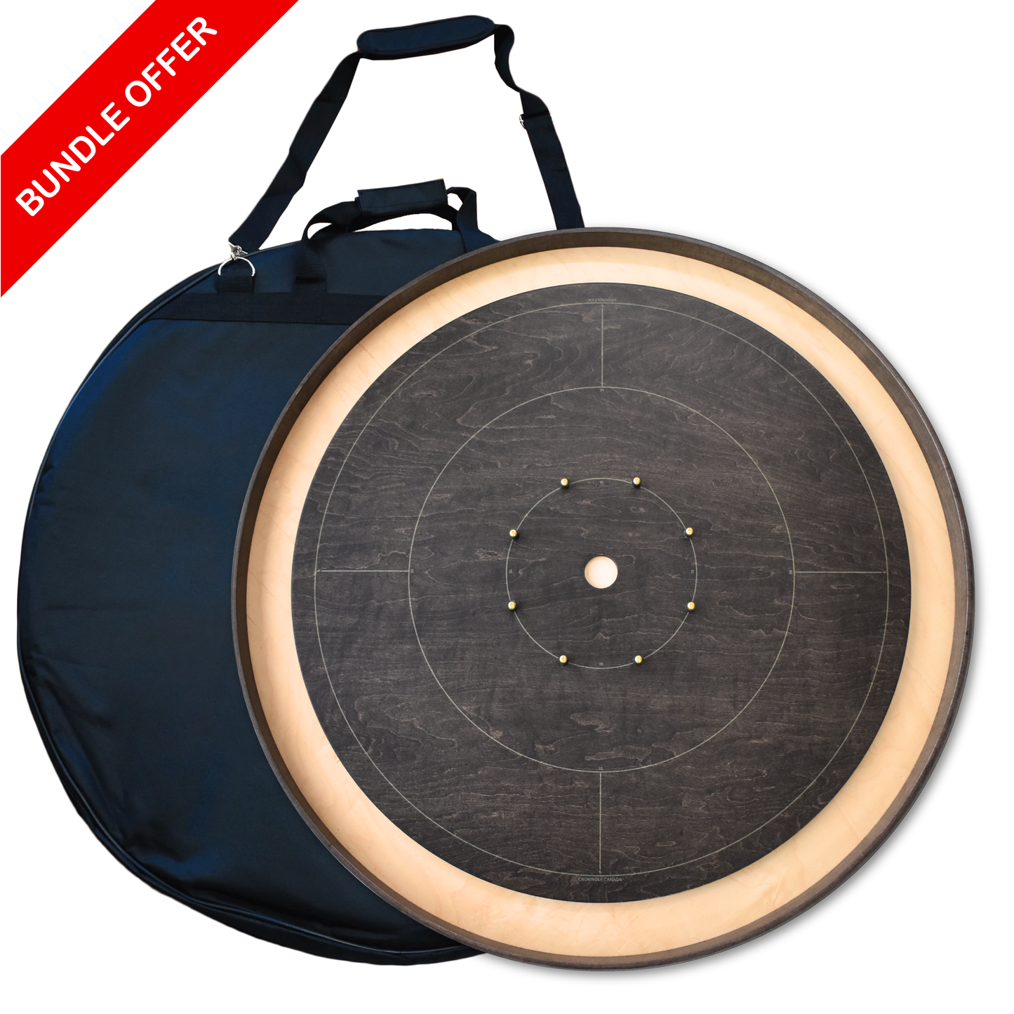 Crokinole Canada の The Gray Maple - トーナメント Crokinole ボード ゲーム キット