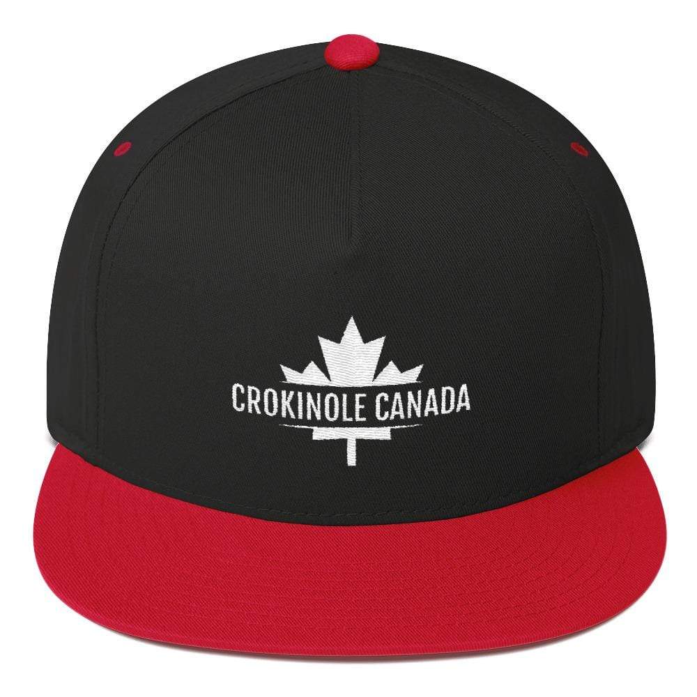 Crokinole Canada Flat Bill Cap