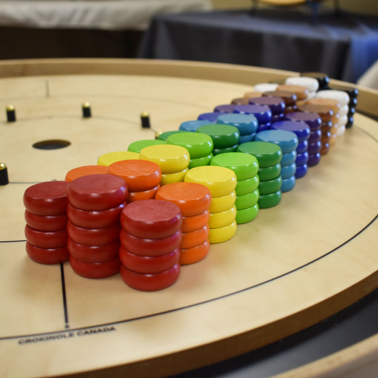 Crokinole Disc Party Pack (156 disques) - Édition géante