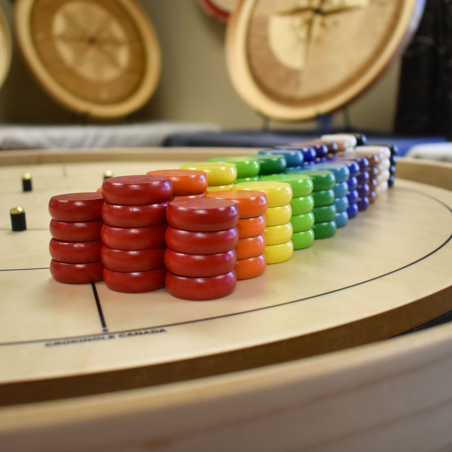 Crokinole Disc Party Pack (156 disques) - Édition géante