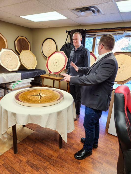 How to choose the proper size crokinole discs for your board
