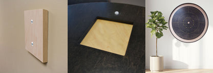 The Gray Maple by Crokinole Canada - Tournament Crokinole Board Game Set - Meets NCA Standards