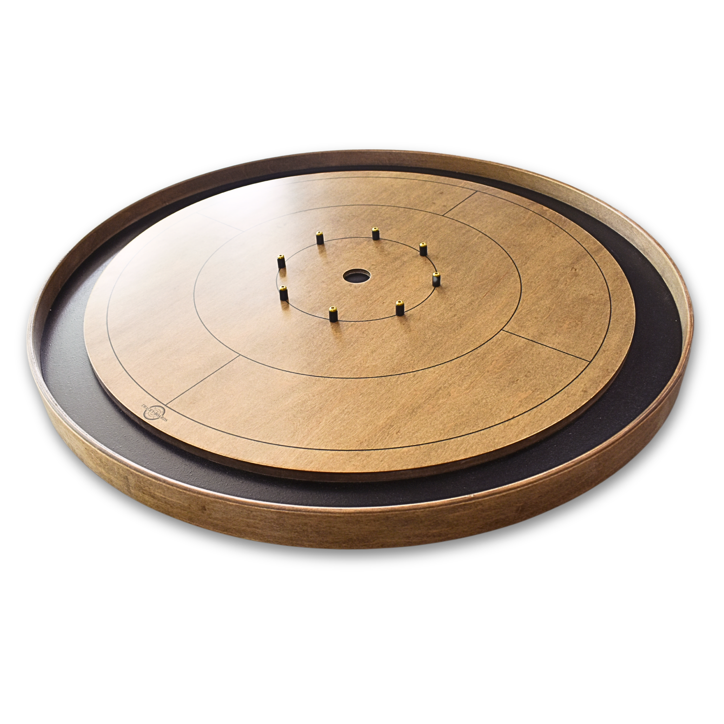 The Tracey Gray Rock Championship - Tournament Crokinole Board Game Set - Meets NCA Standards