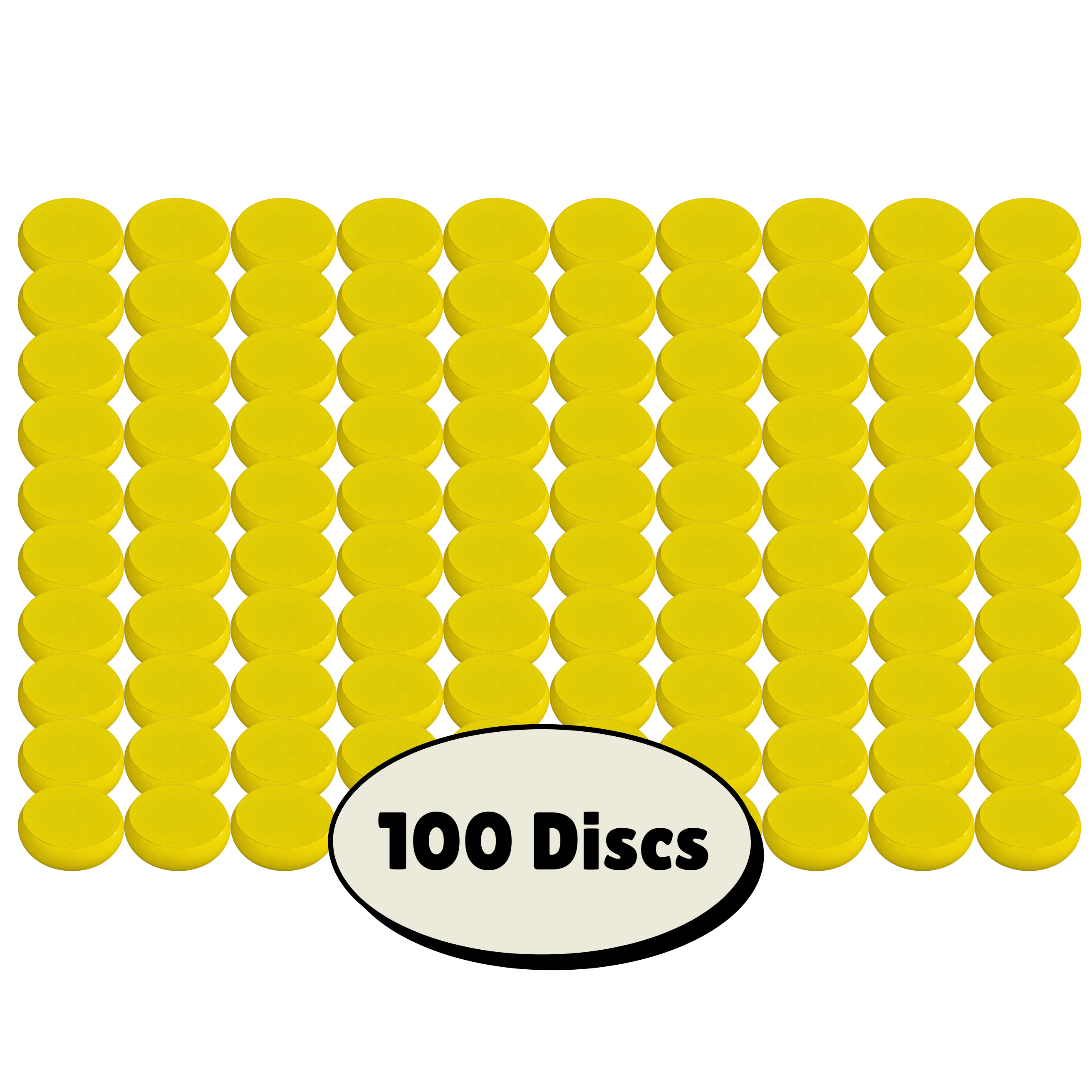 Yellow Rakerd Disc 100 Yellow Crokinole Discs – Crokinole Canada - Crokinole Boards ...