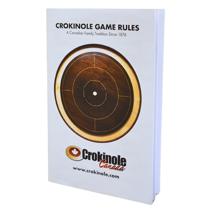 Walnut Crokinole Board for Beginners by Crokinole Canada - Traditional Crokinole Board Game Kit