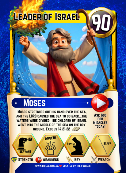 Generations Edition Bible Cards - Pack of 29 Trading Cards