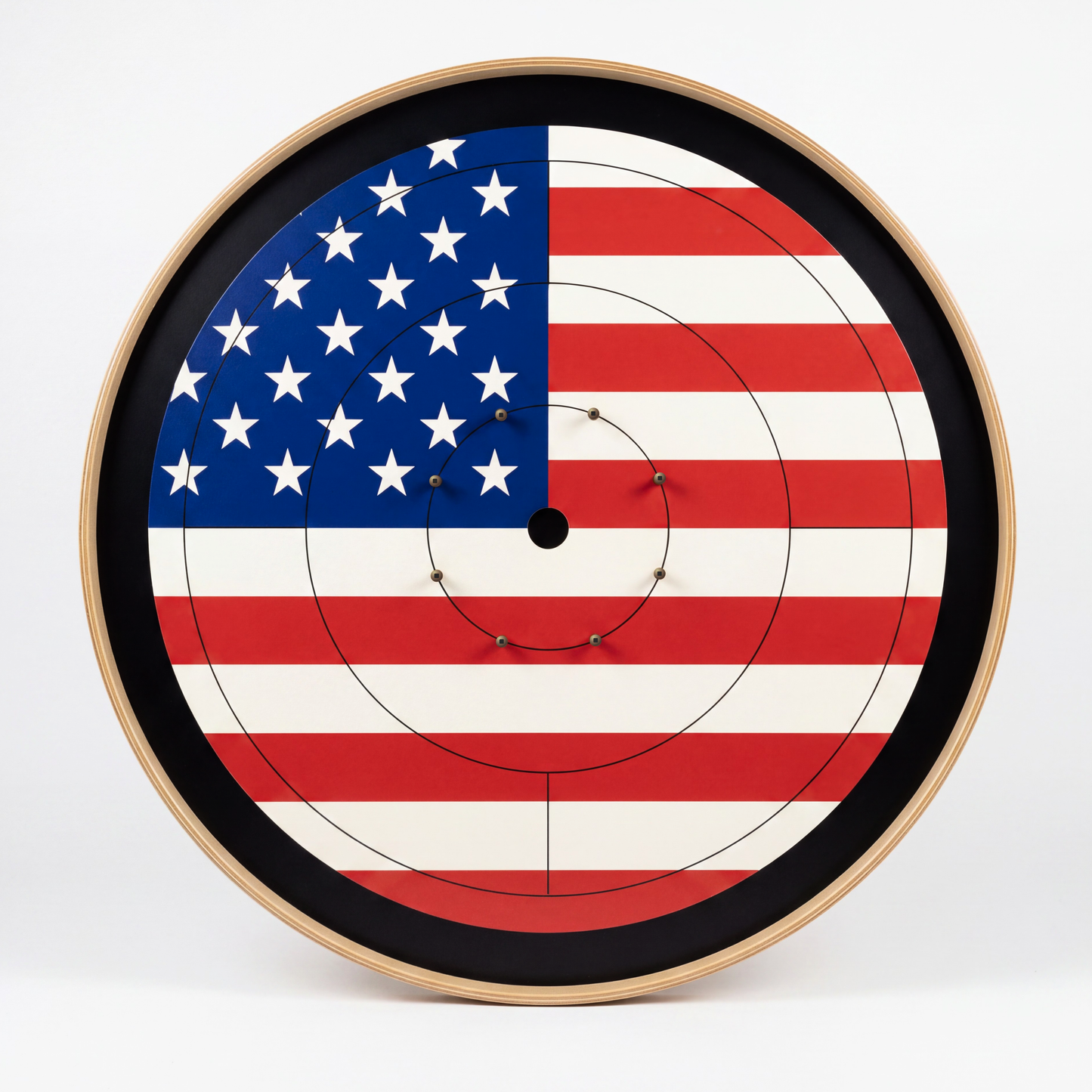 The American Dream - Tournament Style Crokinole Board Game Set