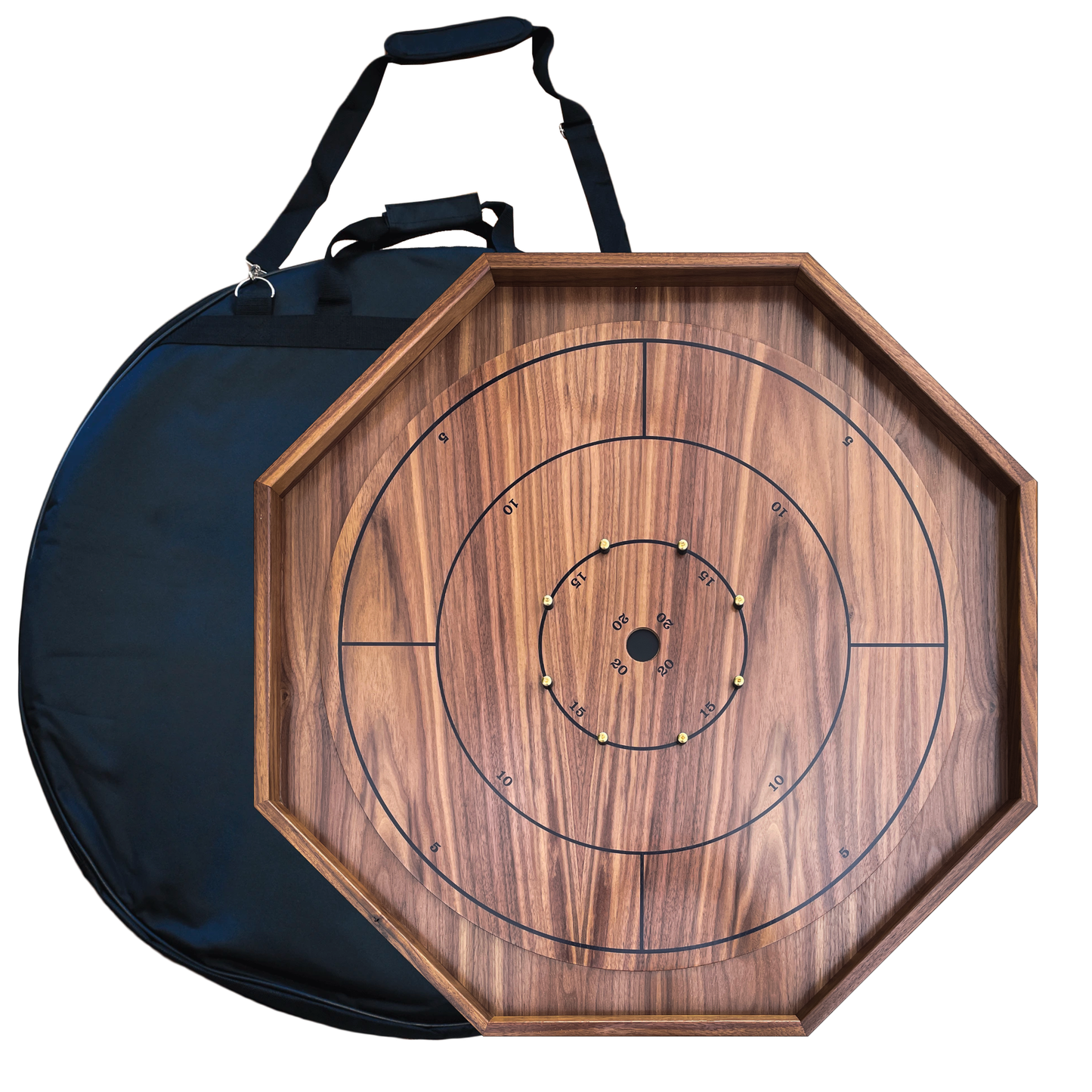The Walnut Delight - Ultimate Crokinole Bundle