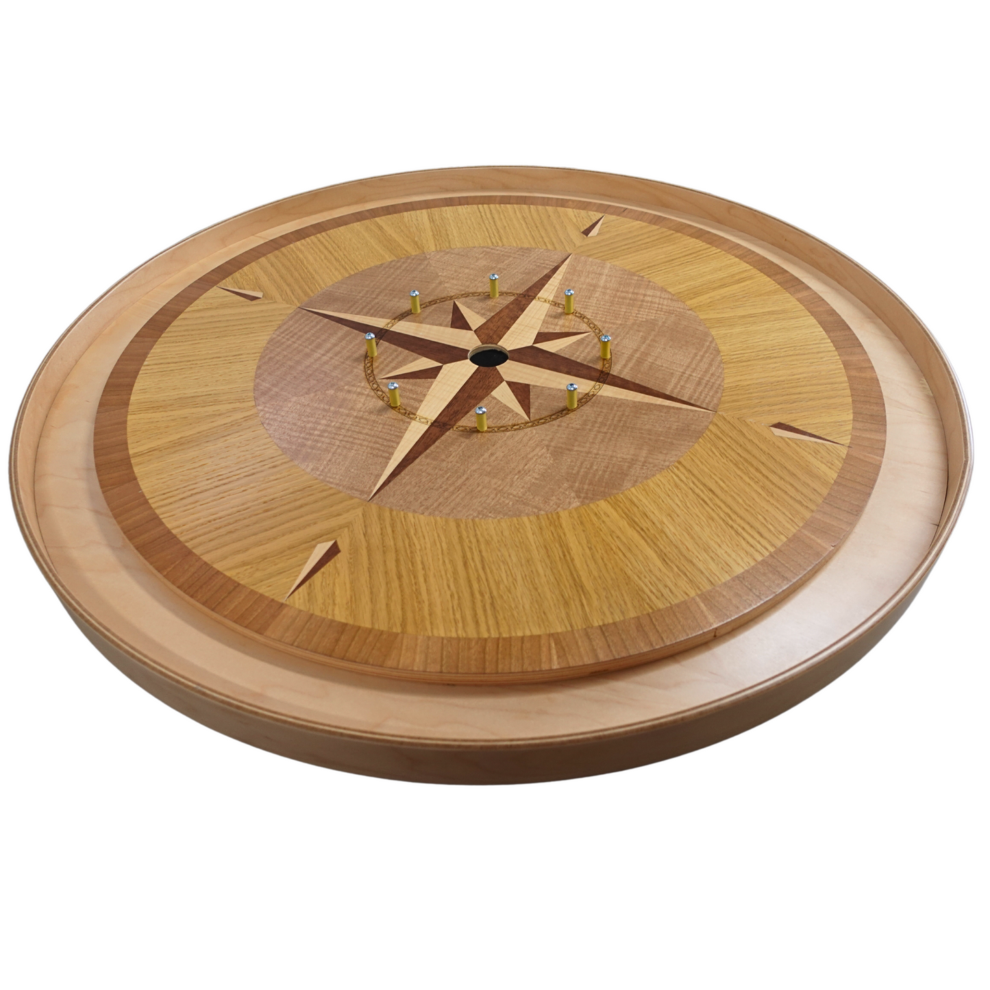 Warm Encounter - Hand Inlay Crokinole Boards