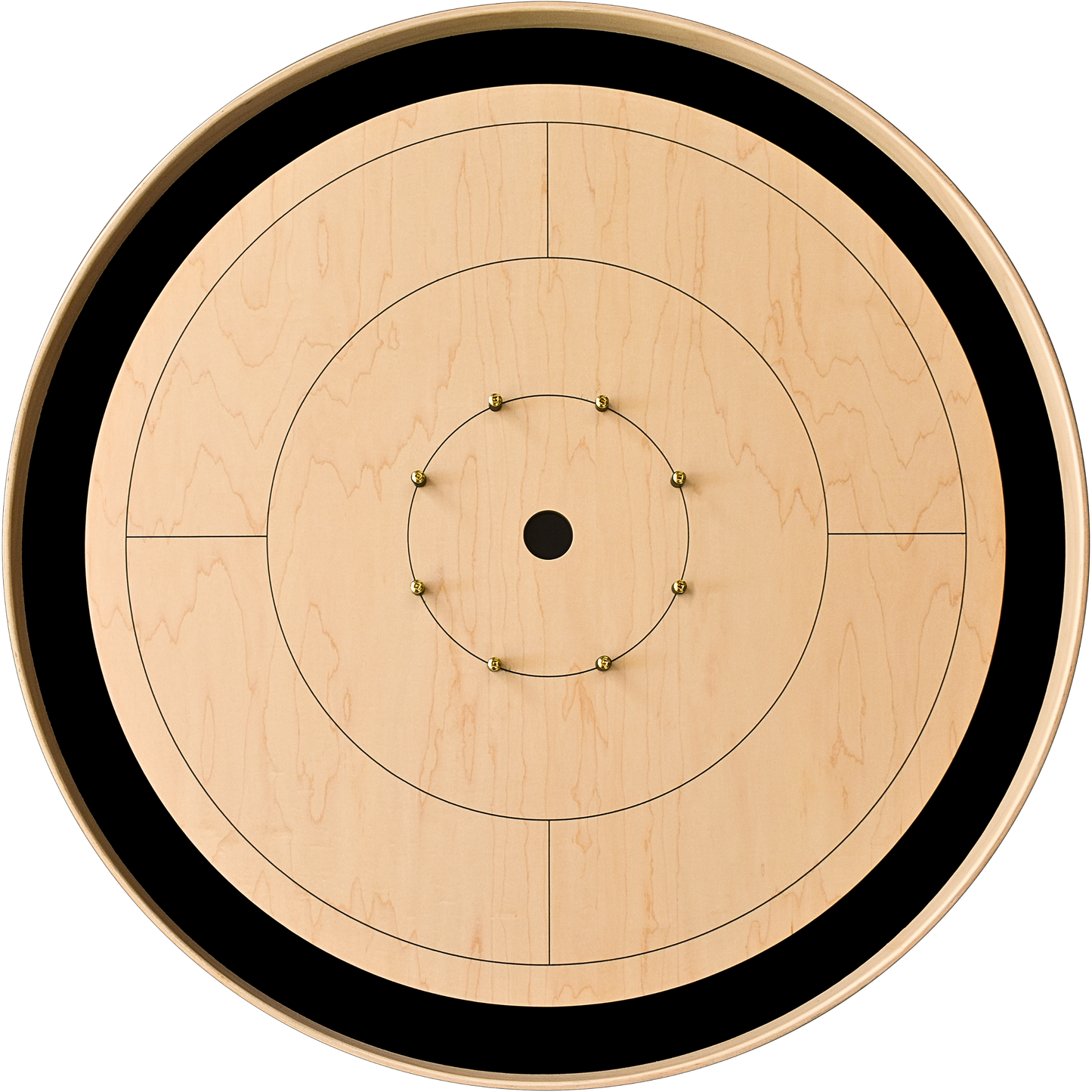 The Crokinole Canada Board (No Branding) - Tournament Board Game Set - Meets NCA Standards