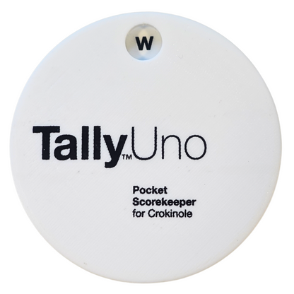 Tally™ Uno - Pocket Scorekeeper - Crokinole Edition