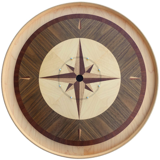 Autumn Glory - Hand Inlay Crokinole Boards