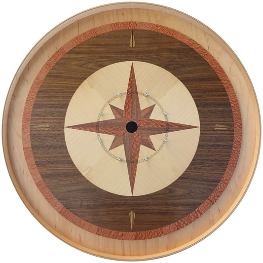 Passionate Gardens - Hand Inlay Crokinole Boards