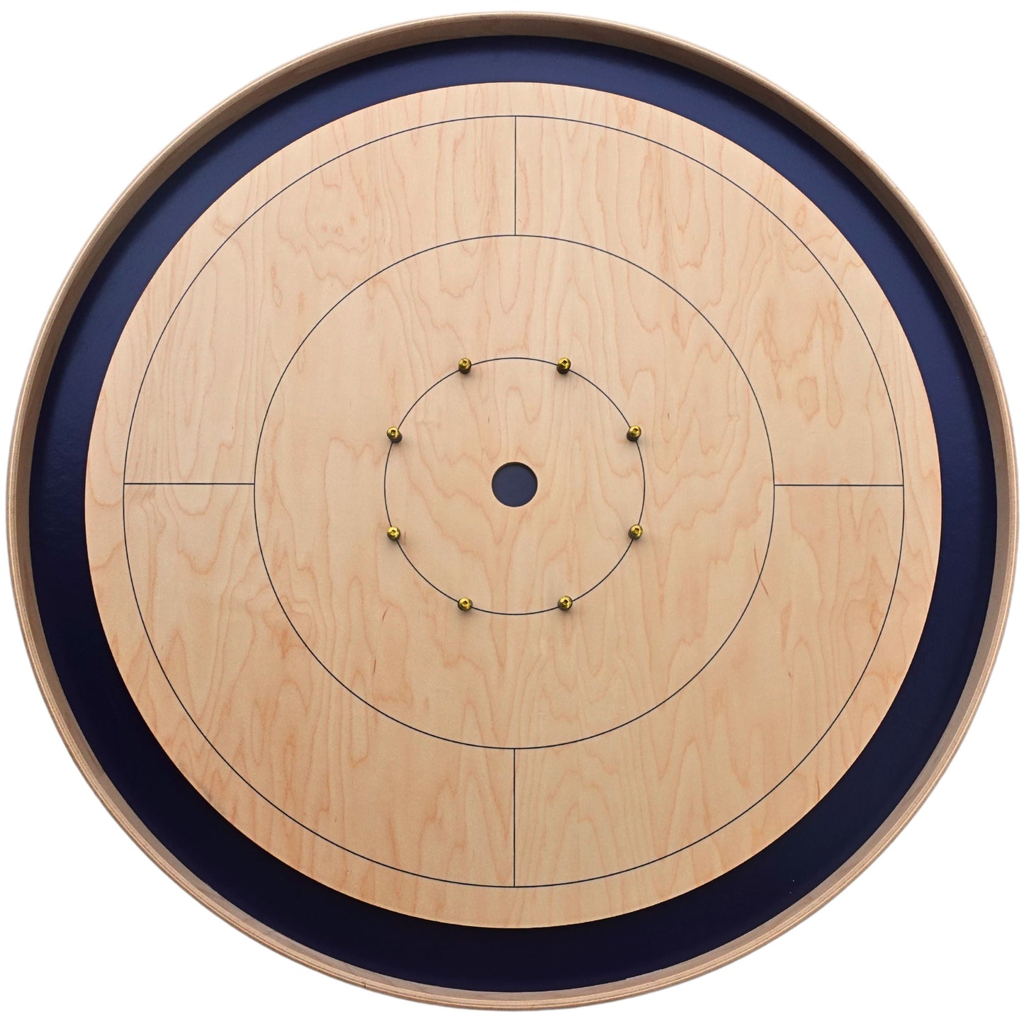 The Royal Navy Board by Crokinole Canada - Tournament Board Game Set - Meets NCA Standards