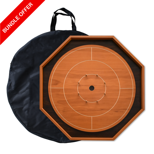 Cherry & Walnut - Ultimate Crokinole Bundle