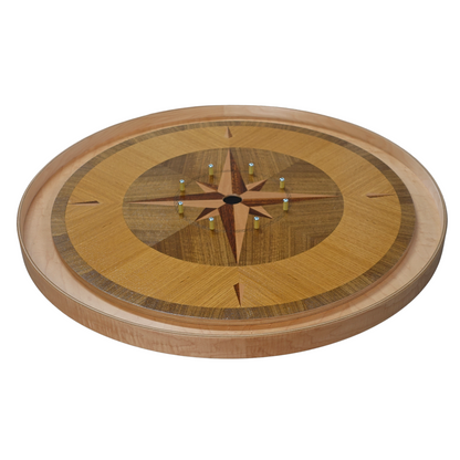 Lowly Stable - Hand Inlay Crokinole Boards