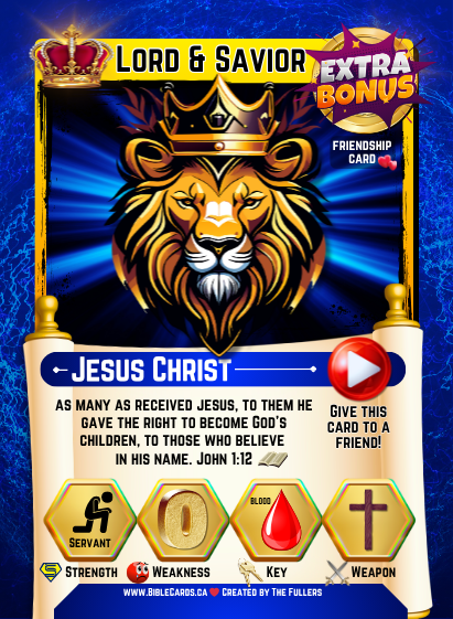 Genesis Edition Bible Cards - Pack of 26 Trading Cards