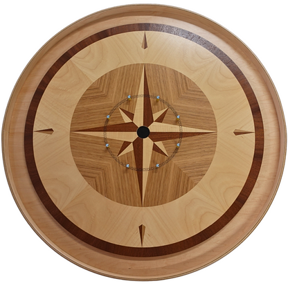 Greater Love - Hand Inlay Crokinole Boards