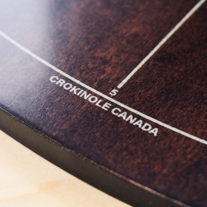 The Maple Marvel by Crokinole Canada - Tournament Crokinole Board Game Set - Meets NCA Standards