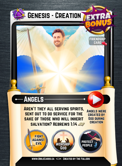 Genesis Edition Bible Cards - Pack of 26 Trading Cards