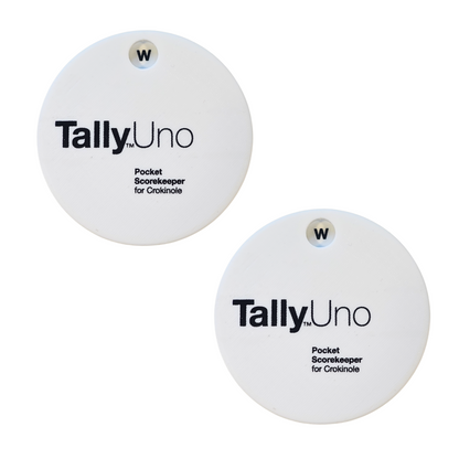 Tally™ Uno - Pocket Scorekeeper - Crokinole Edition