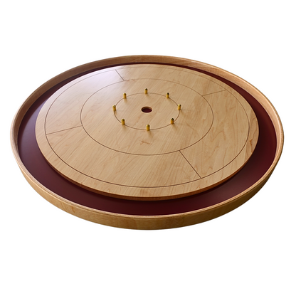 The True Maple - Solid Maple Hardwood Playing Surface Crokinole Board