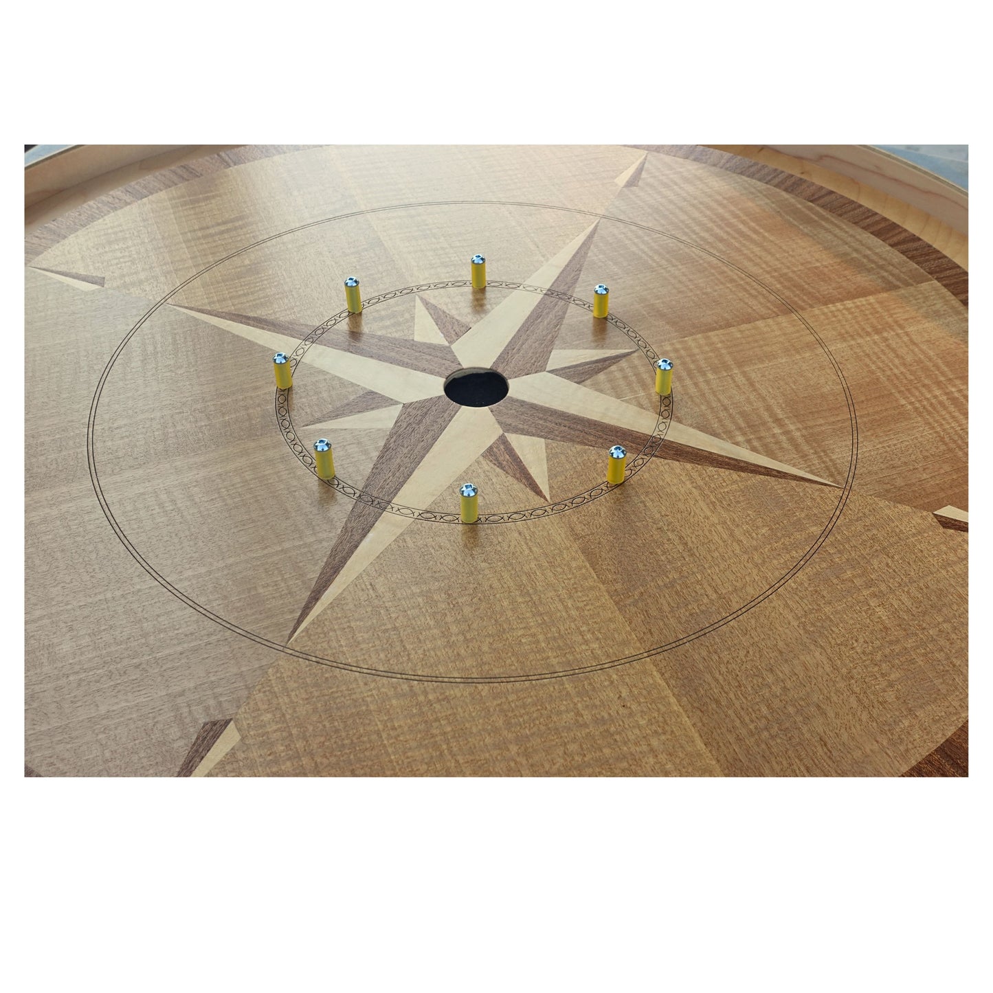 Heavenly Glory - Hand Inlay Crokinole Boards