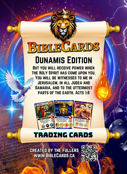 Dunamis Edition Bible Cards - Pack of 29 Trading Cards