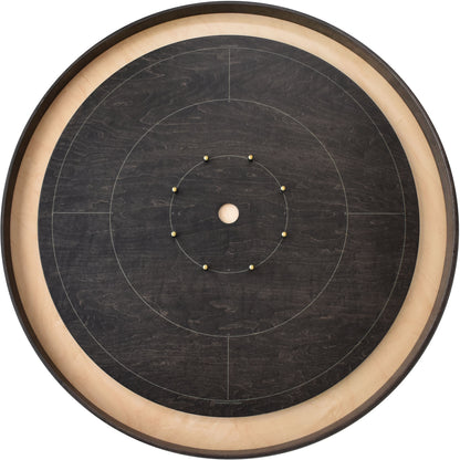 The Gray Maple by Crokinole Canada - Tournament Crokinole Board Game Kit