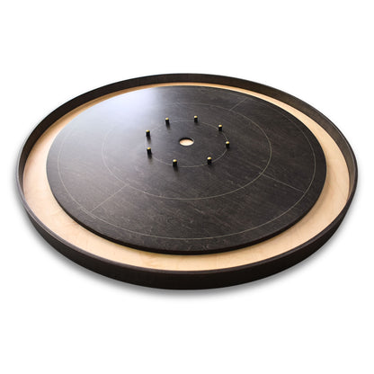 The Gray Maple by Crokinole Canada - Tournament Crokinole Board Game Kit