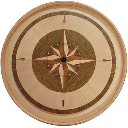 Shield of Faith - Hand Inlay Crokinole Boards