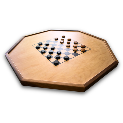 The Walnut Grove by Crokinole Canada - Traditional Crokinole Board Game Set