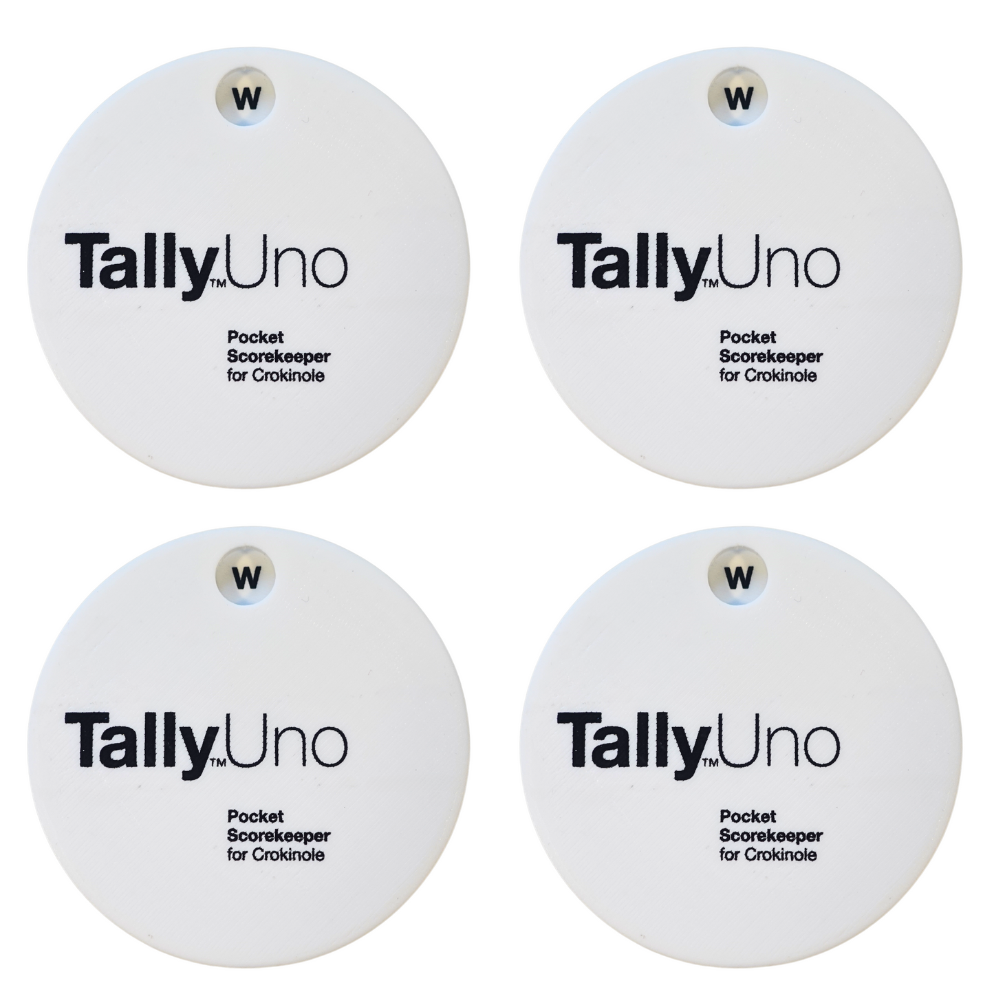 Tally™ Uno - Pocket Scorekeeper - Crokinole Edition