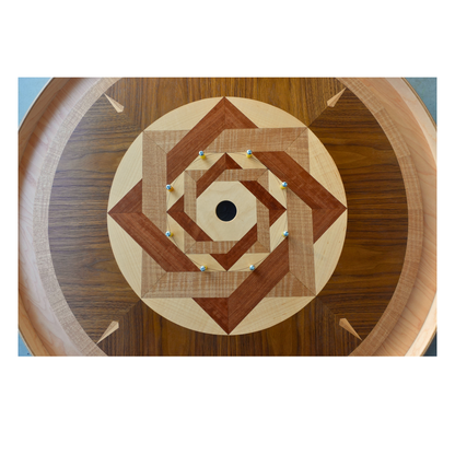 The Great Canadian Heritage Board - Hand Inlay Crokinole Boards