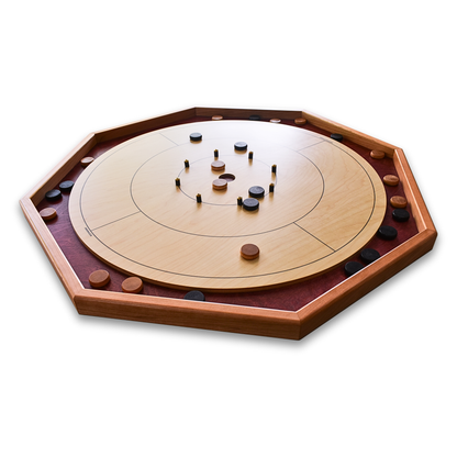 The Baltic Bircher by Crokinole Canada - Large Traditional Crokinole Board Game Set