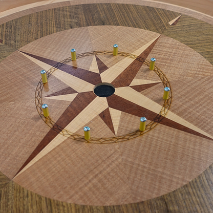 Harvest - Hand Inlay Crokinole Boards