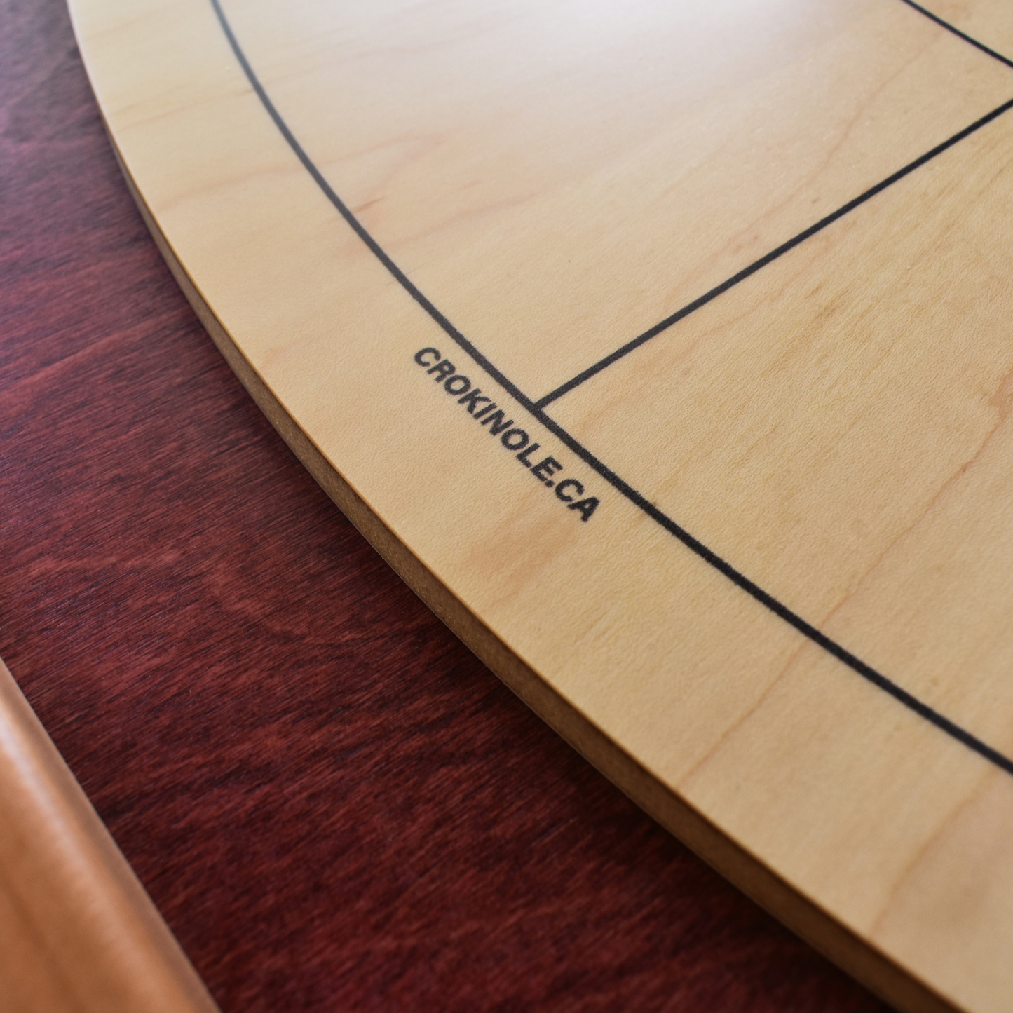 The Baltic Bircher by Crokinole Canada - Large Traditional Crokinole Board Game Set