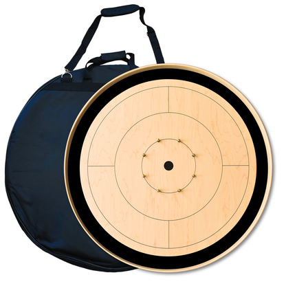 The Crokinole Canada (No Branding) - Ultimate Crokinole Bundle