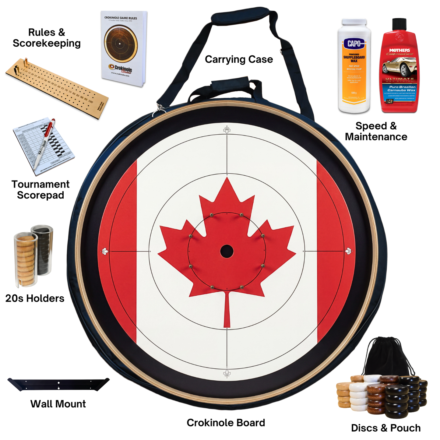 The Canuck - Ultimate Crokinole Bundle