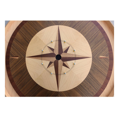 Autumn Glory - Hand Inlay Crokinole Boards