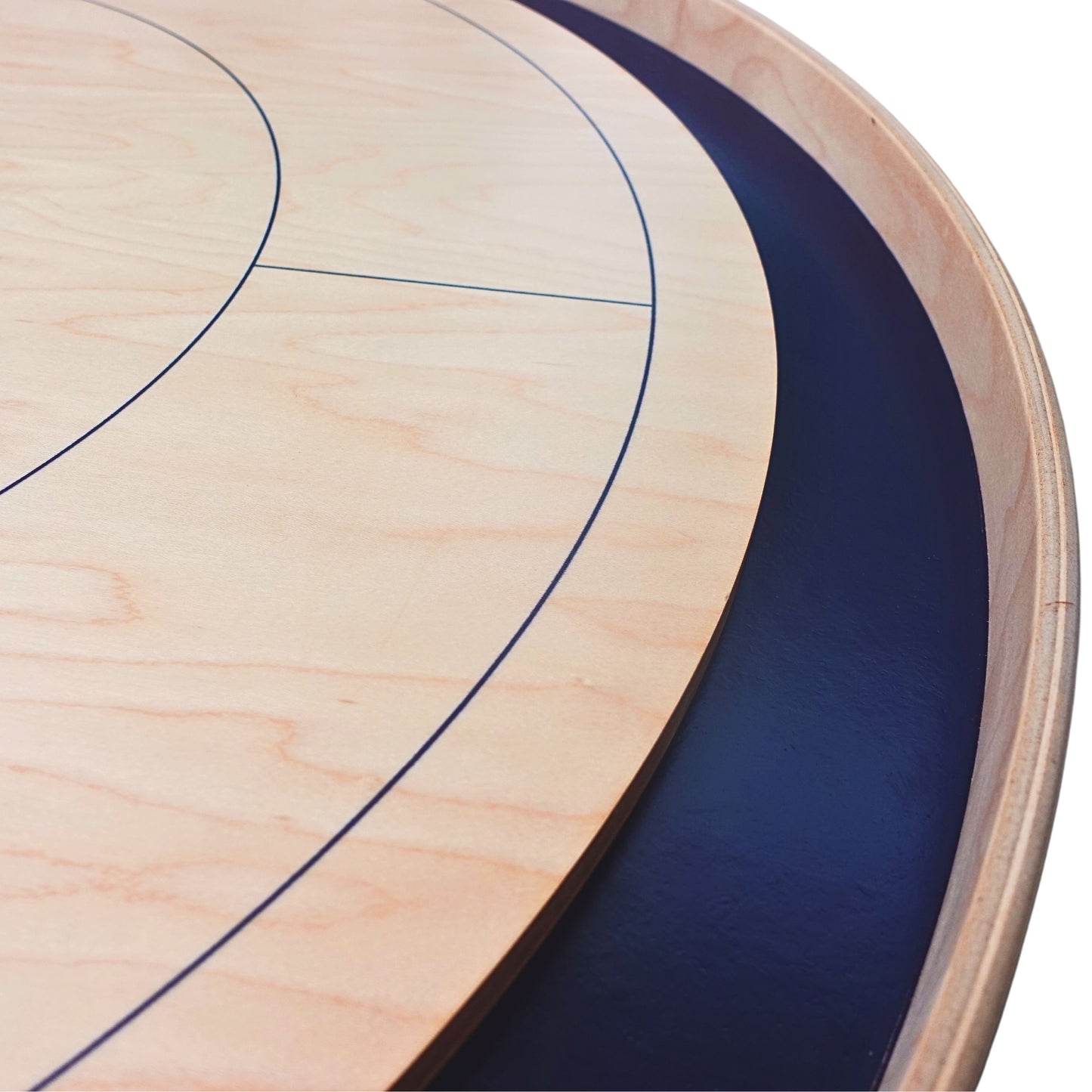 The Navy Board by Crokinole Canada - Tournament Crokinole Board Game Kit