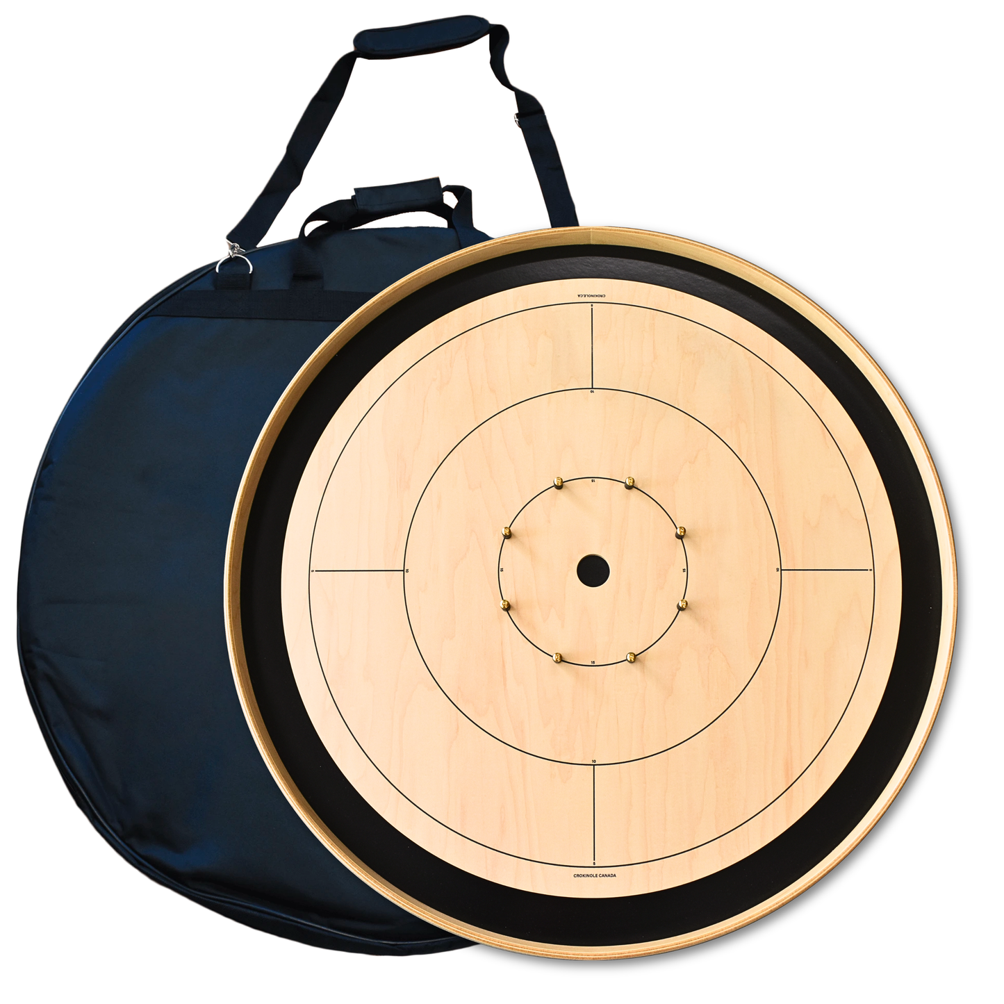 The Crokinole Canada (With Branding) - Ultimate Crokinole Bundle