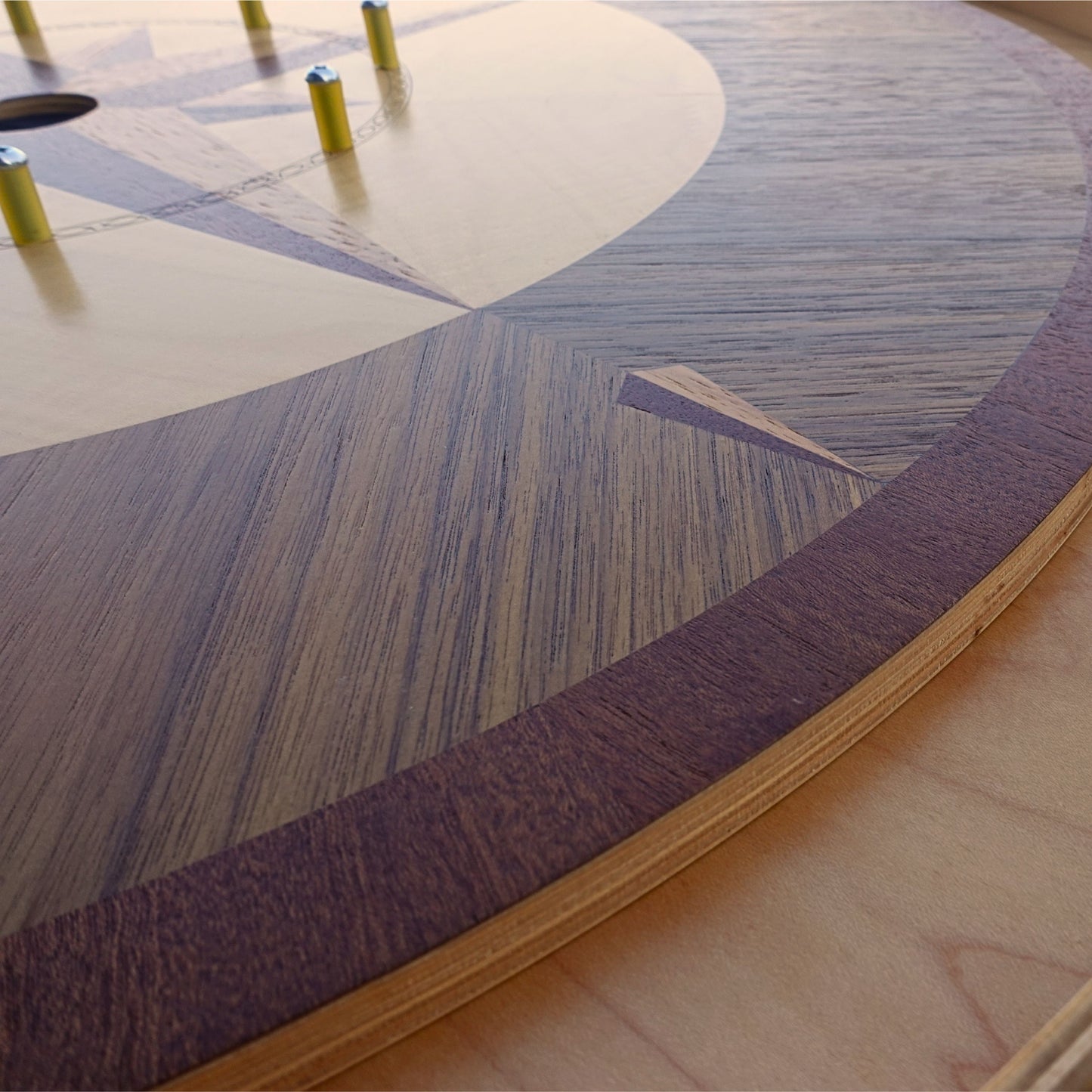 Autumn Glory - Hand Inlay Crokinole Boards